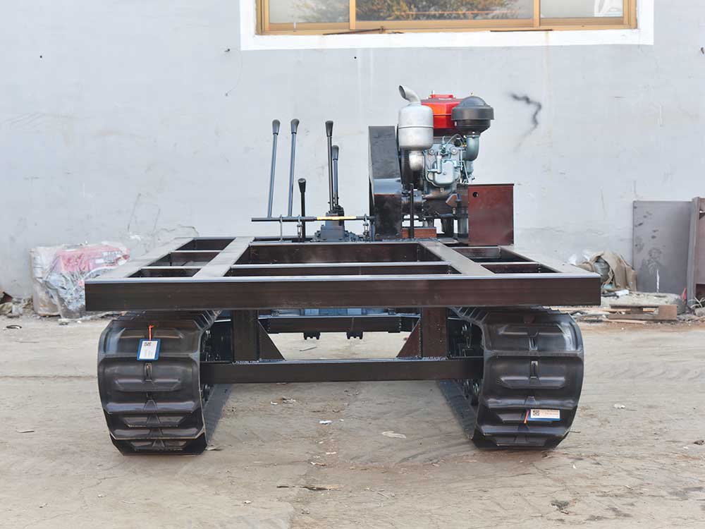 液壓履帶底盤(pán)的工作原理